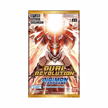 Digimon Card Game - Dual Revolution Booster Pack [BT-25] (12 Cards)