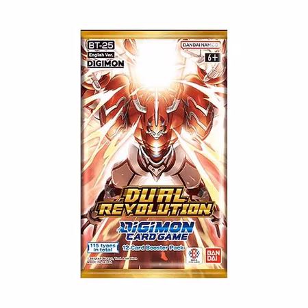 Digimon Card Game - Dual Revolution Booster Pack [BT-25] (12 Cards)