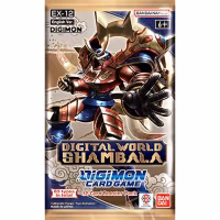 Digimon Card Game - Digital World Shambala EX-12 Booster Pack (12 Cards)