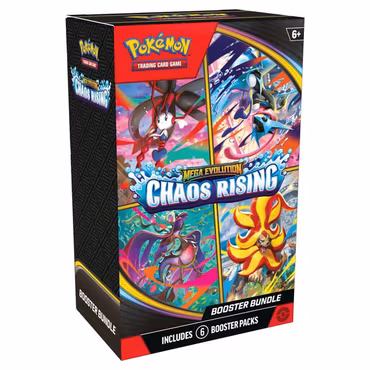 Pokemon ME04 Chaos Rising Booster Bundle (6 pack)