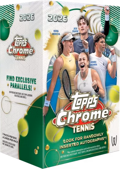 2026 Topps Chrome Tennis (Value Box)