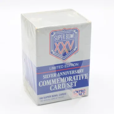 1990 Pro Set Super Bowl XXV (Commemorative 160-Card Set)