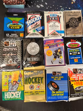 VINTAGE MIXED PACKS - HOCKEY ONLY - 12 PACKS
