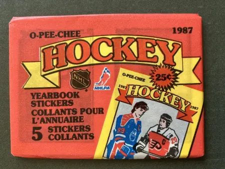 1988-89 OPC O-Pee-Chee Hockey (Sticker Pack)