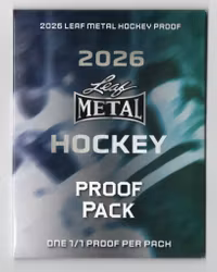 2026 Leaf Metal Hockey (1/1 Proof Pack)