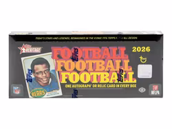 2026 Topps Heritage Football (Hobby Box)