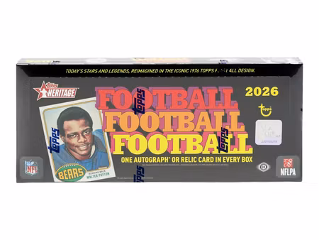 2026 Topps Heritage Football (Hobby Box)