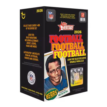 2026 Topps Heritage Football (Value Box)
