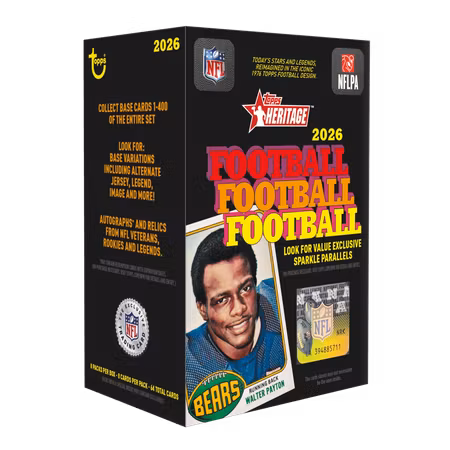 2026 Topps Heritage Football (Value Box)