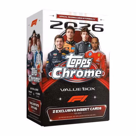 2026 Topps Chrome Formula 1 (Value Box)