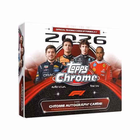 2026 Topps Chrome Formula 1 (Mega Box)