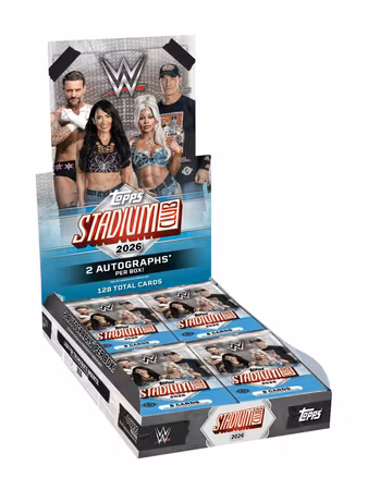2026 Topps Stadium Club WWE Wrestling (Hobby Box)