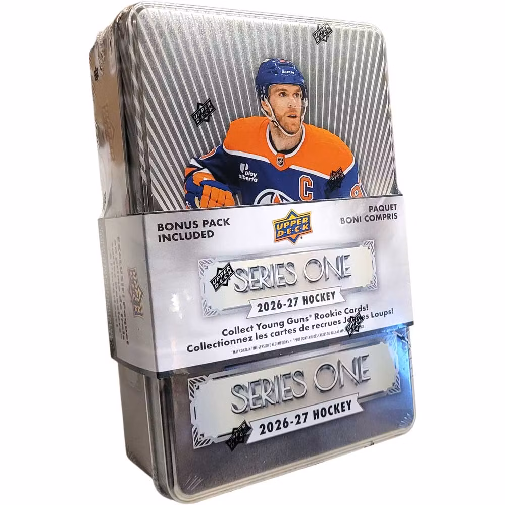 2026-27 Upper Deck Series 1 (Retail Tin /Plåtlåda)