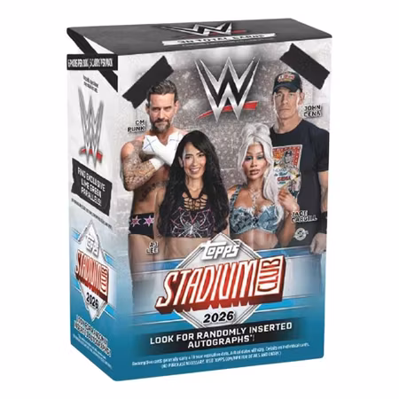 2026 Topps Stadium Club WWE Wrestling (Value Box)