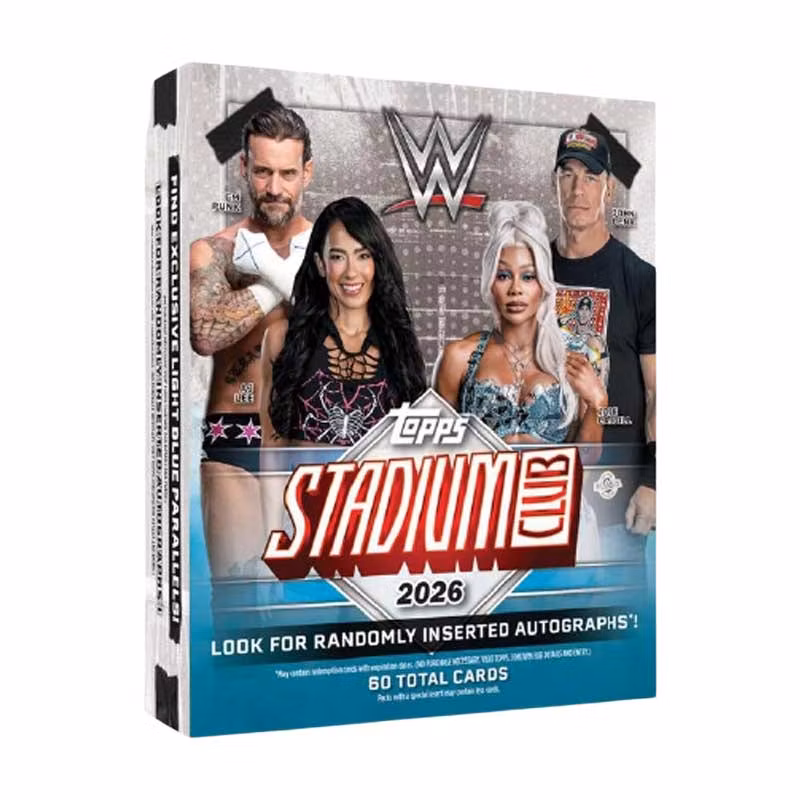2026 Topps Stadium Club WWE Wrestling (Mega Box)
