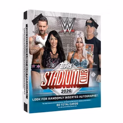 2026 Topps Stadium Club WWE Wrestling (Mega Box)