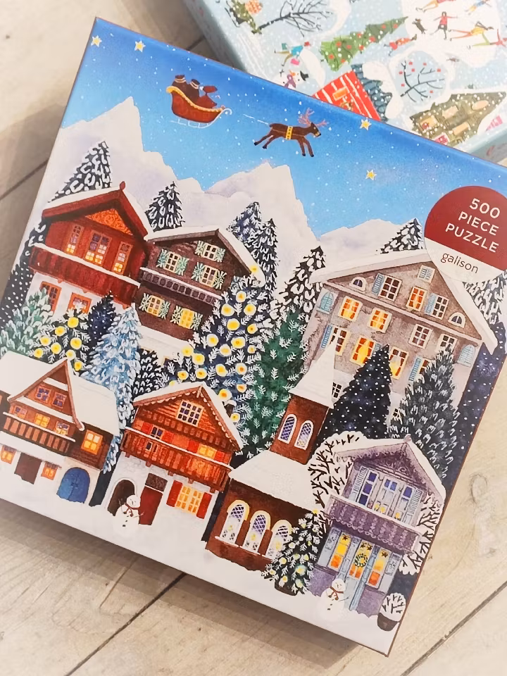 Pussel, Yuletide village 500 bitar