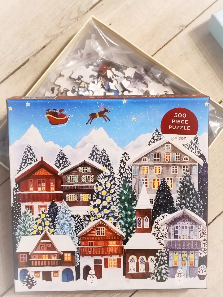 Pussel, Yuletide village 500 bitar