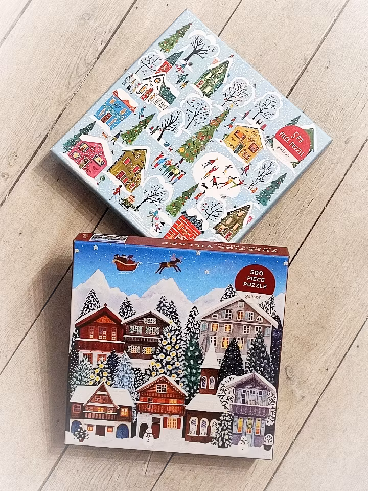 Pussel, Yuletide village 500 bitar