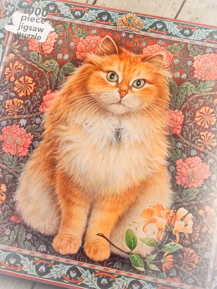 Pussel, Gul katt 1000 bitar
