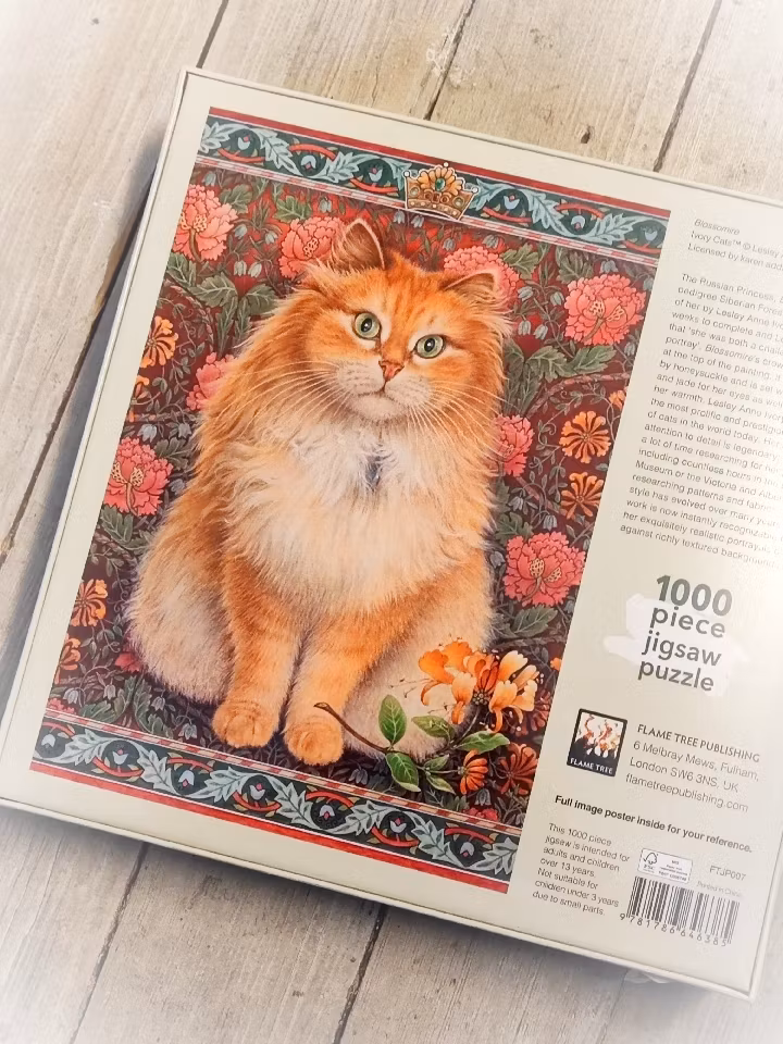 Pussel, Gul katt 1000 bitar