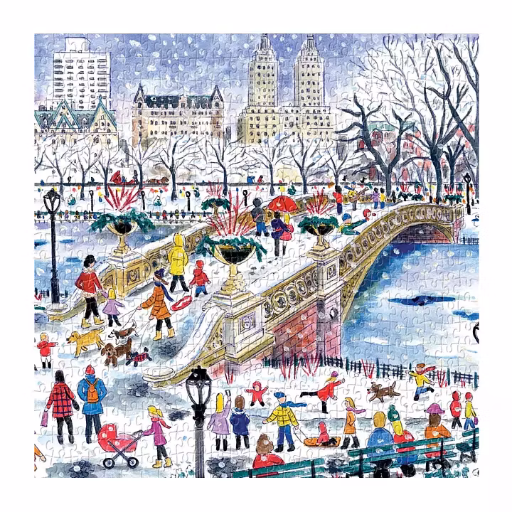 Pussel, Bow bridge in central park 500 bitar