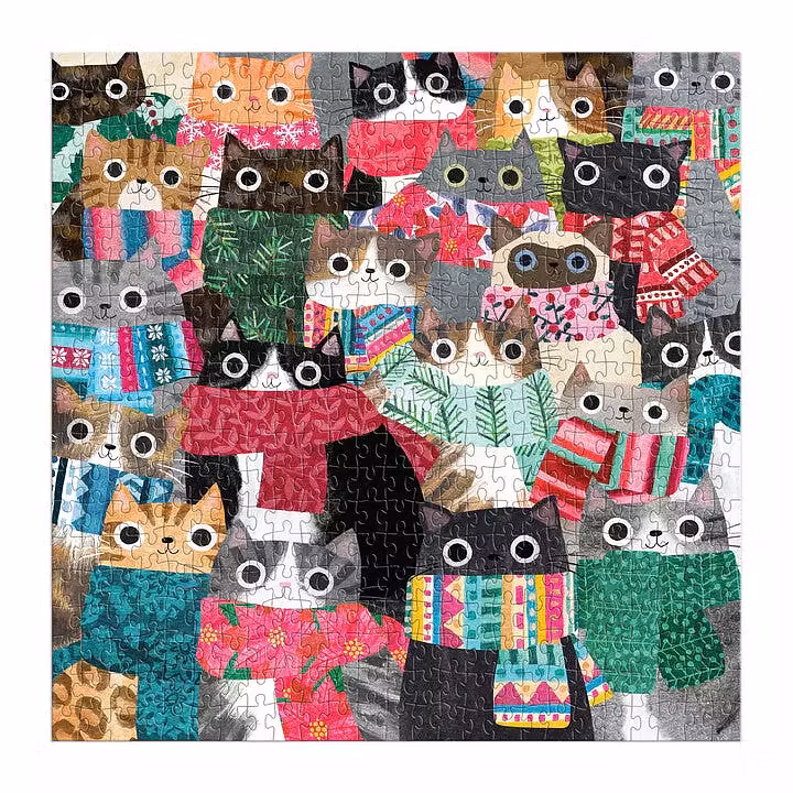 Pussel, Wintry cats 500 bitar