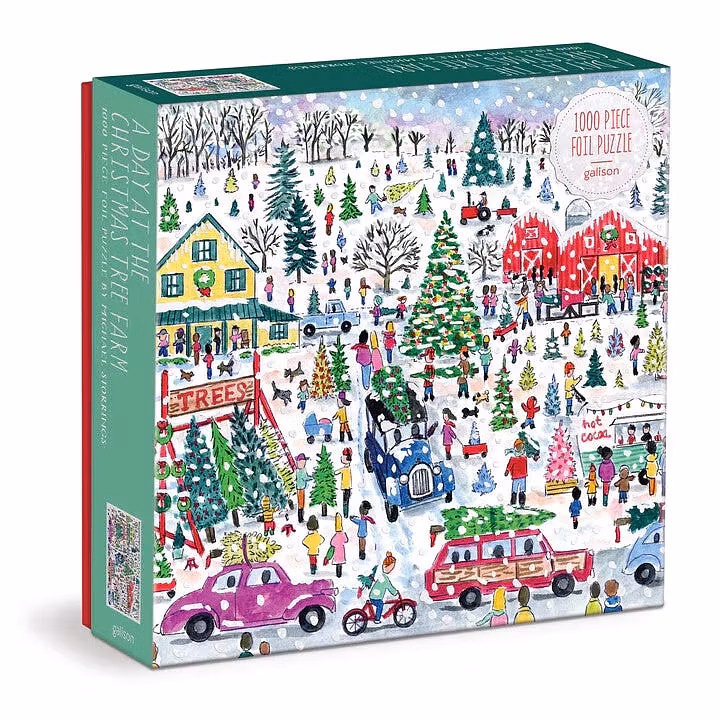 Pussel, A day at the Christmas ... 1000 bitar