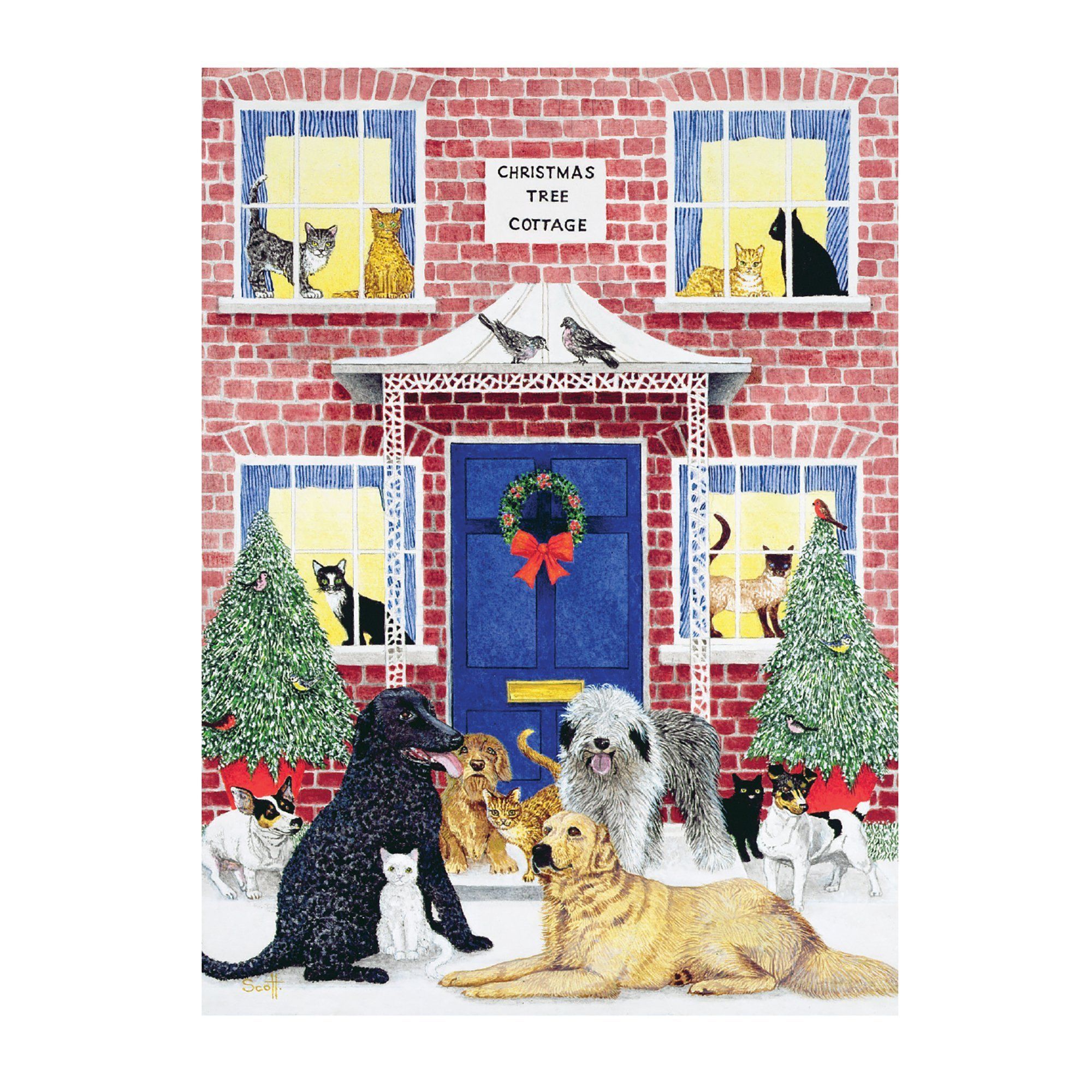 Pussel, Christmas cottage 1000 bitar
