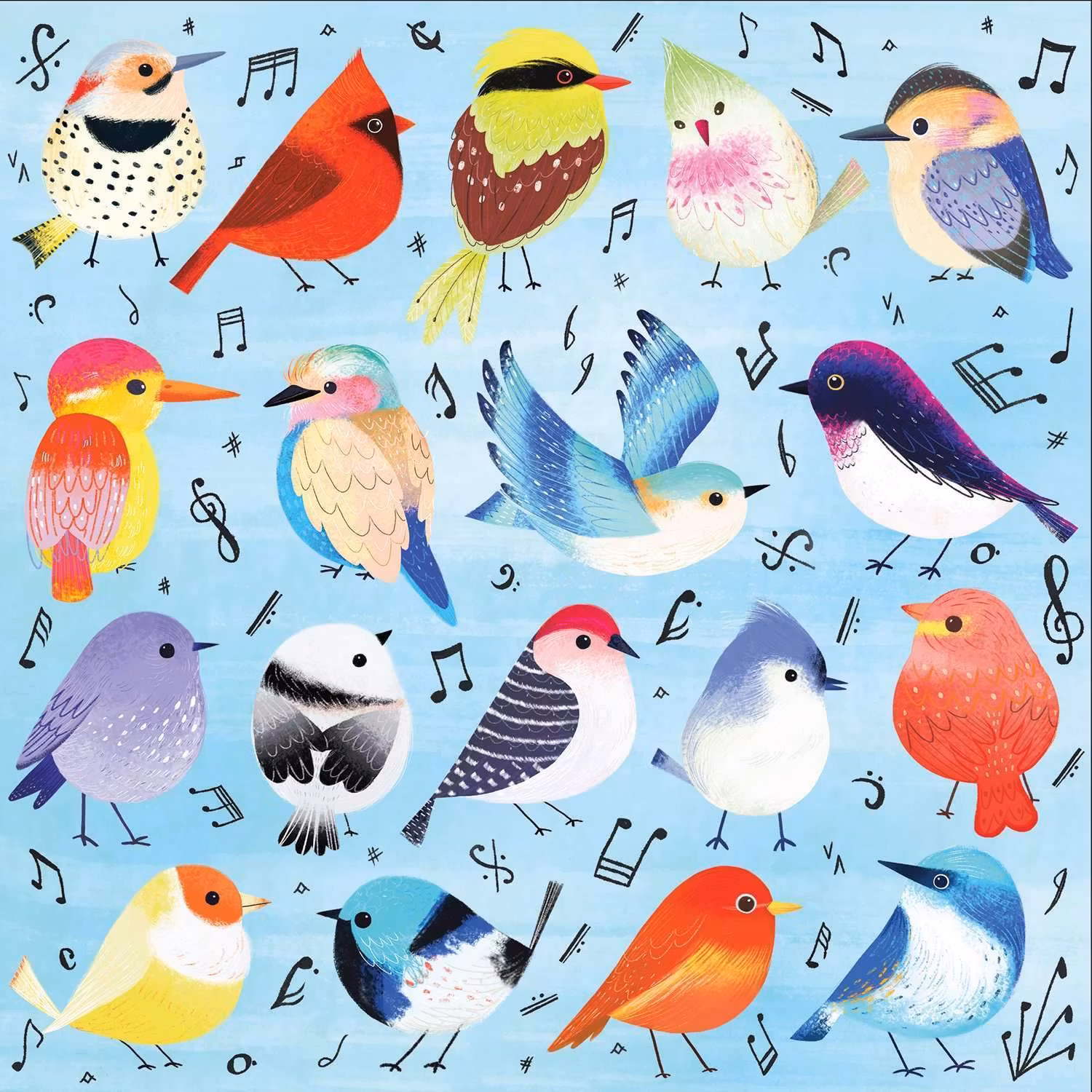 Pussel, Songbirds 500 bitar