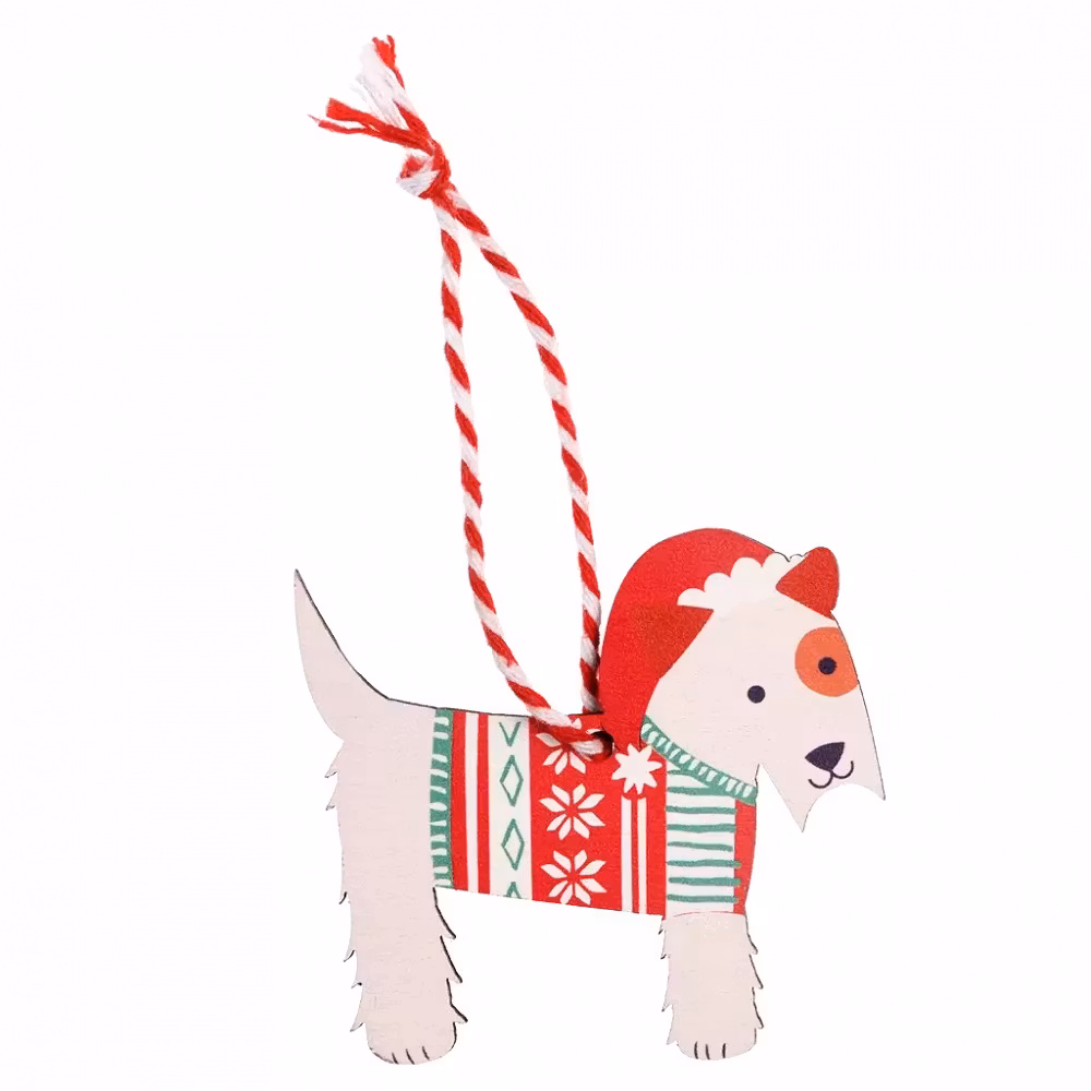 Hänge till granen, terrier