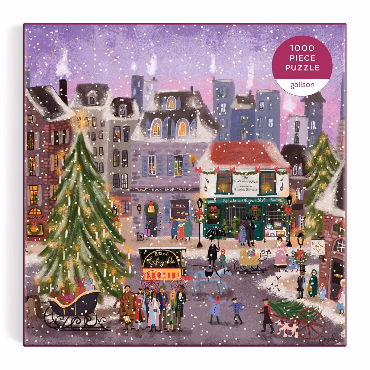 Pussel, Christmas square 1000 bitar