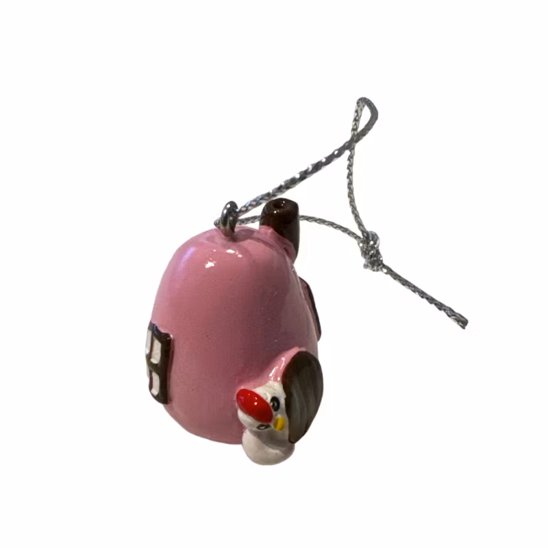 Små hus att hänga, rosa