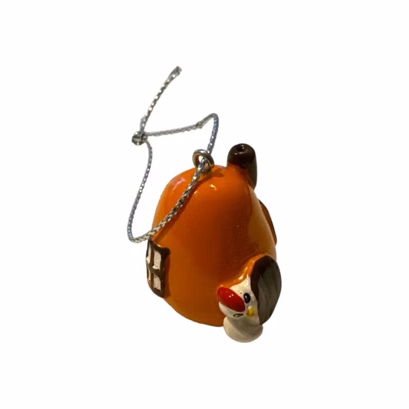 Små hus att hänga, orange