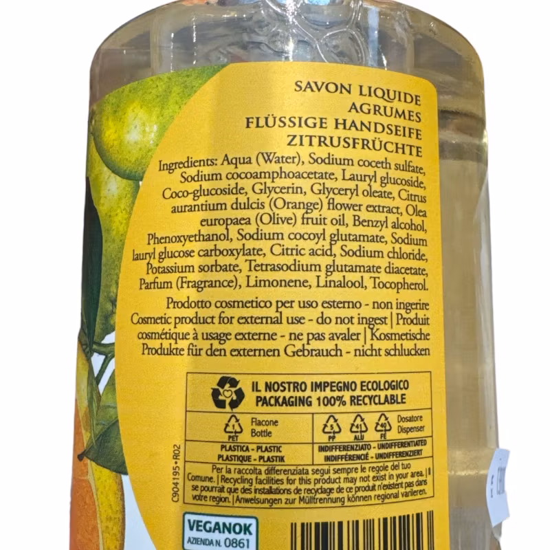 Handtvål, Citrus