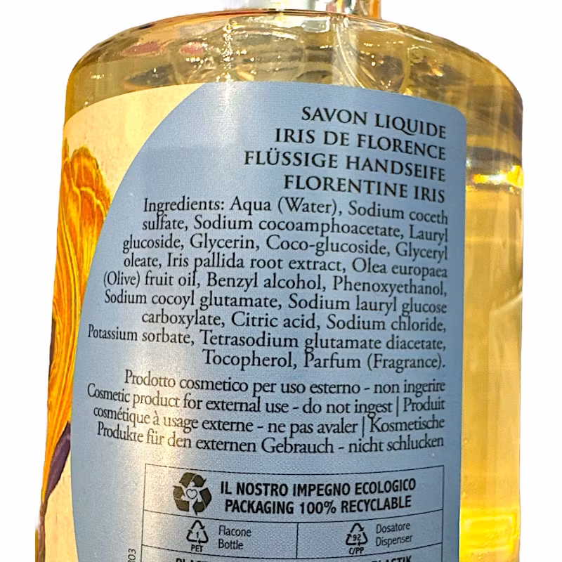 Handtvål, Iris