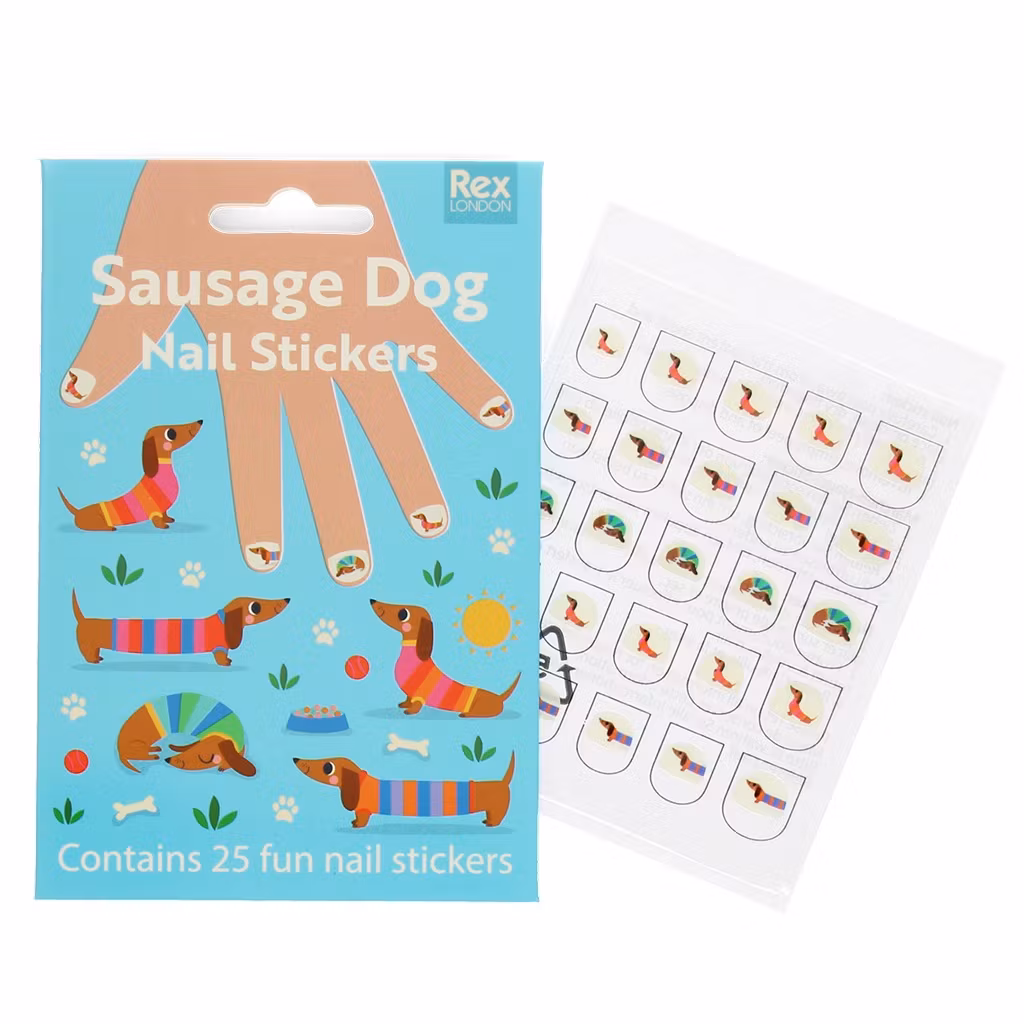 Nagelstickers, Taxar