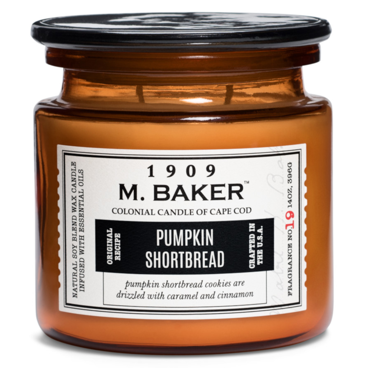 Doftljus, M. Baker Pumpkin Shortbread