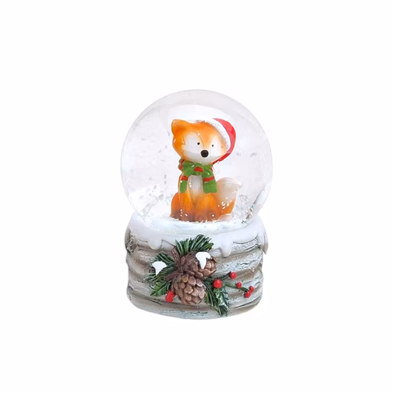 Snöglob, Räv med julgran
