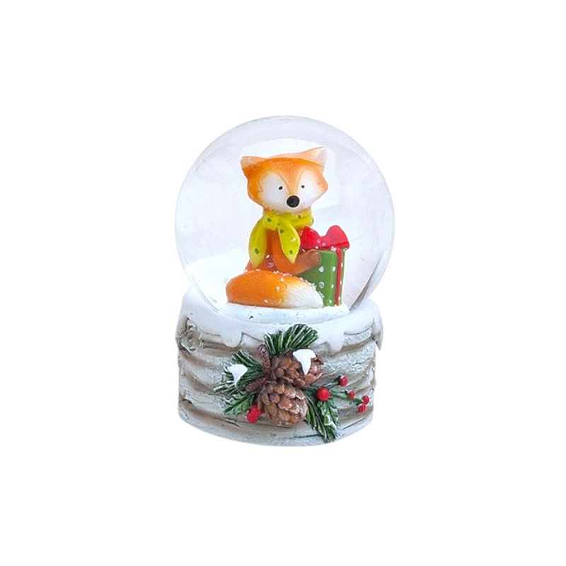 Snöglob, Räv med paket