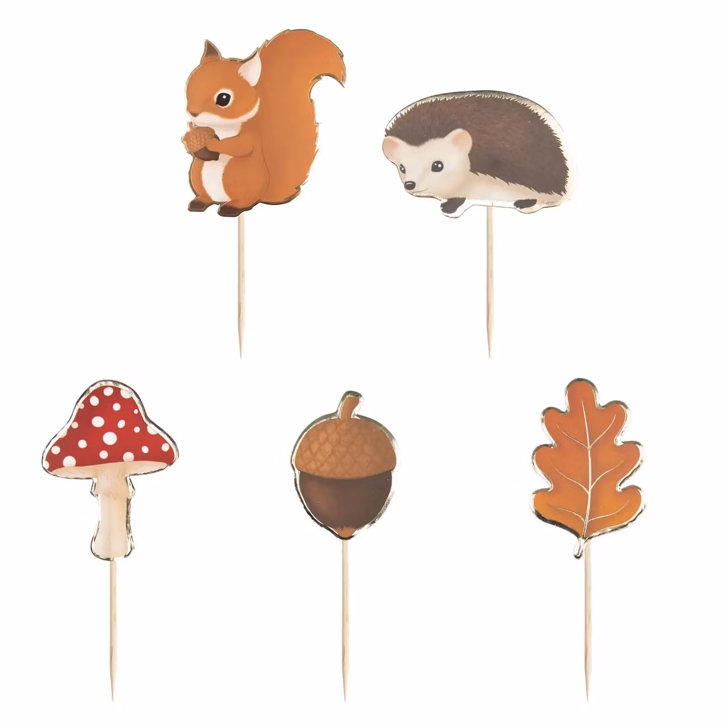 Vilda djur, cocktailpinnar 10-pack