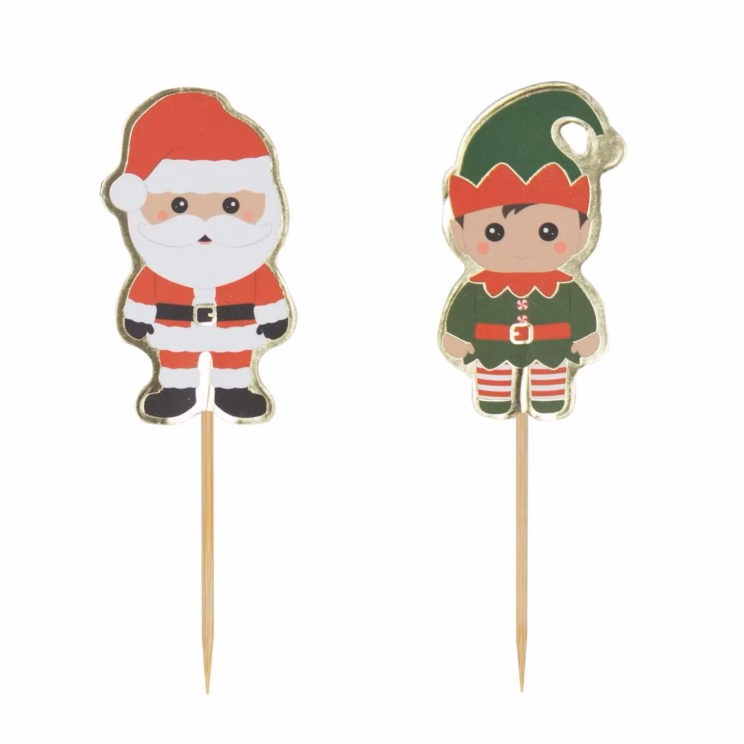 Tomte & Elf, cocktailpinnar 10-pack