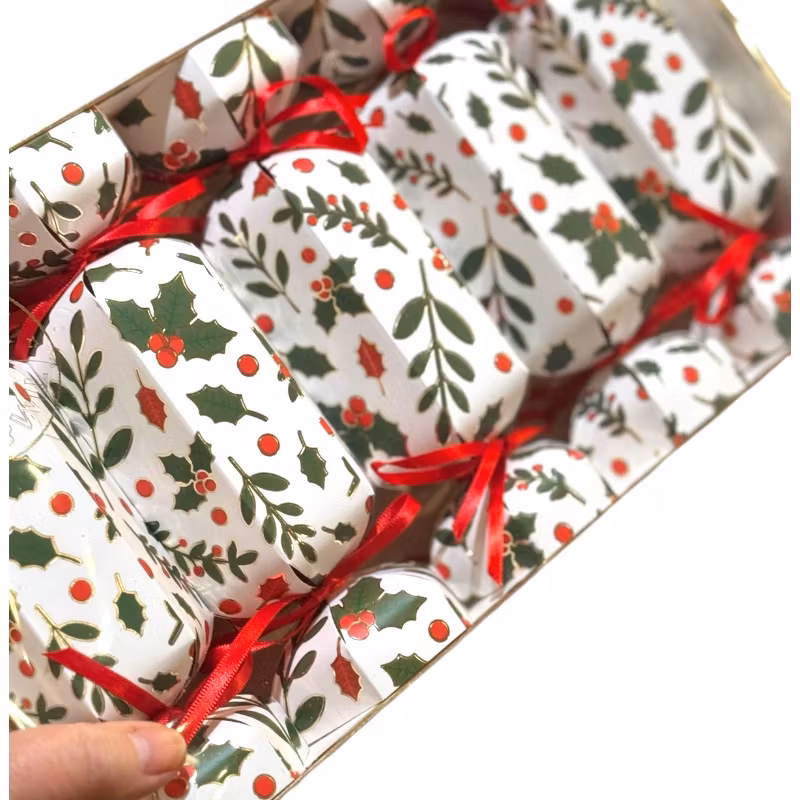 Christmas crackers, 5-pack Järnek