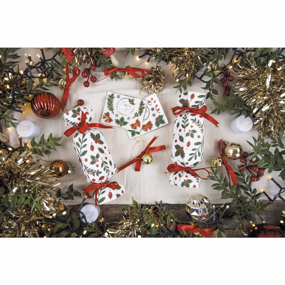Christmas crackers, 5-pack Järnek