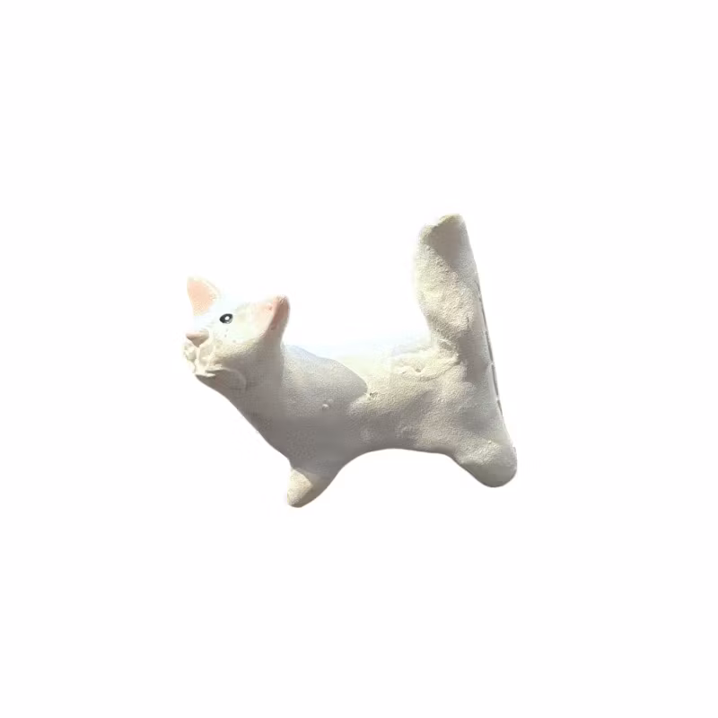 Katt, vit mini