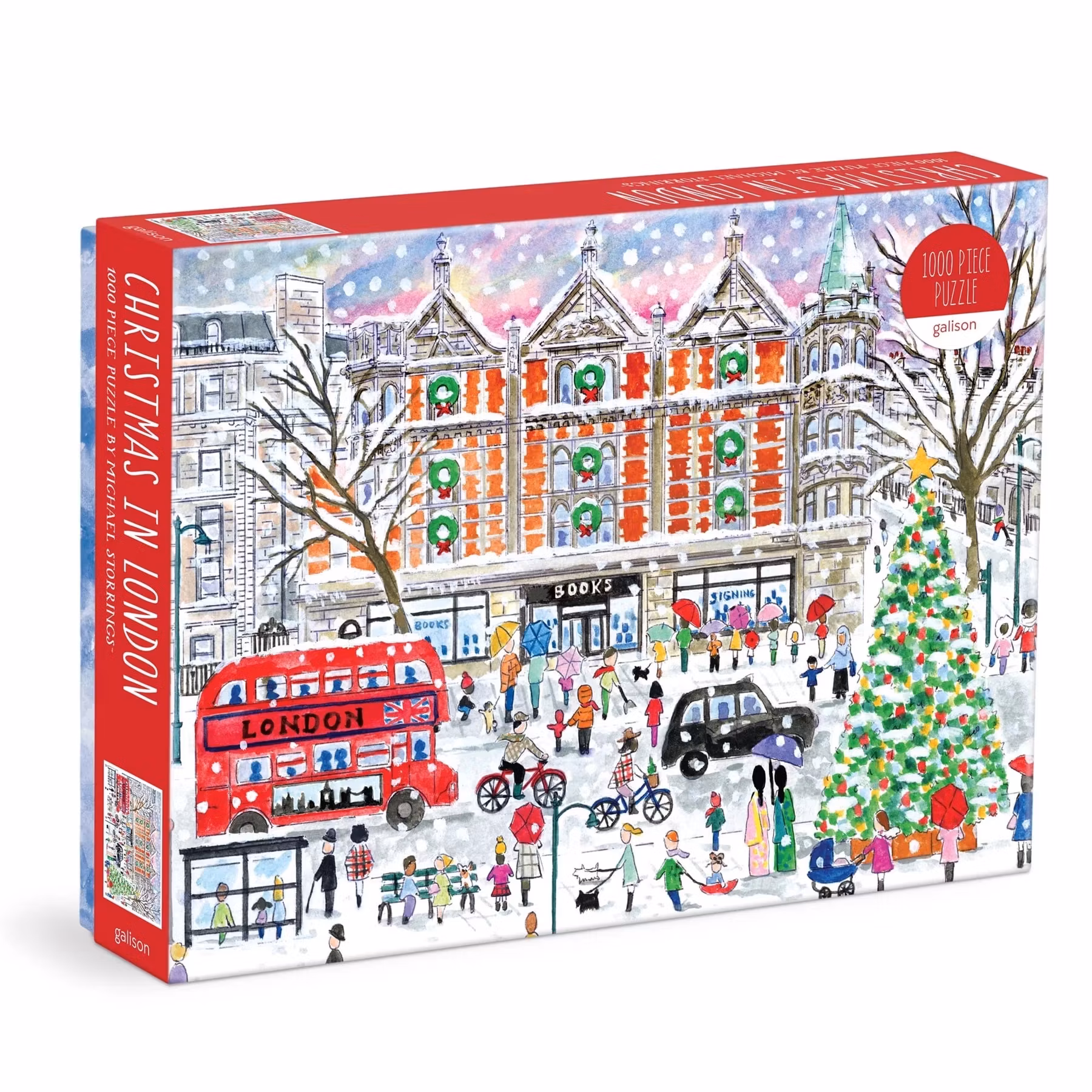 Pussel,   Christmas in London 1000 bitar