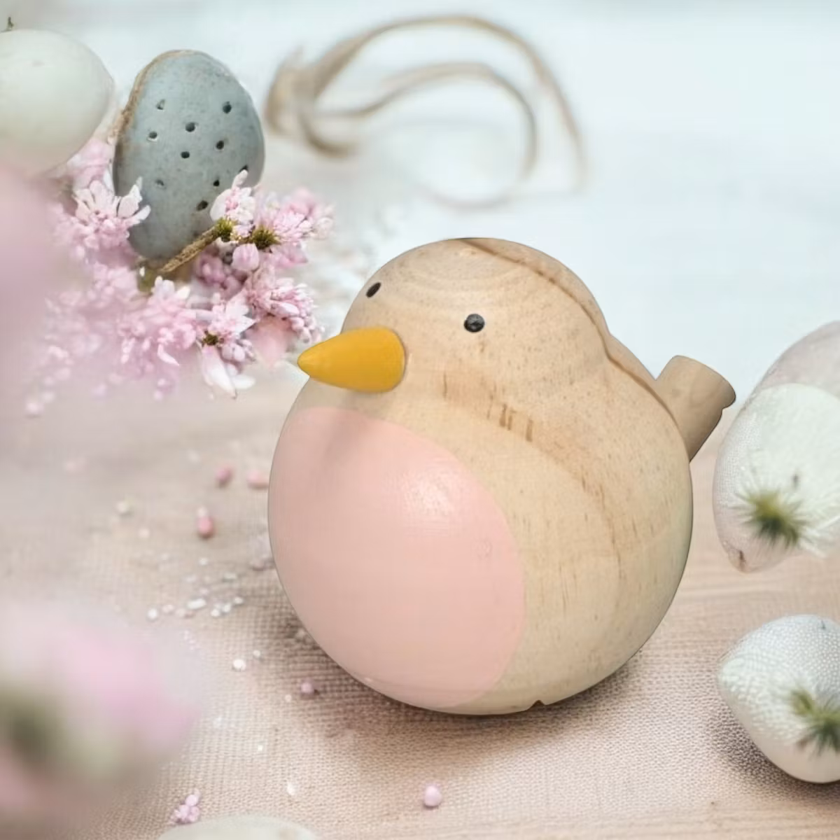 Träfågel, rosa