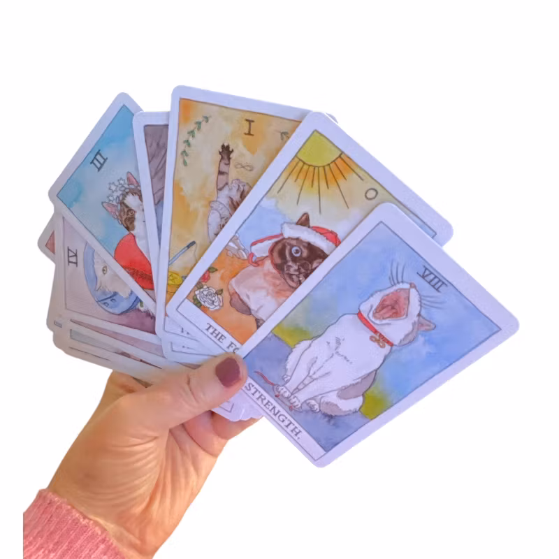 Tarotkort, Katter