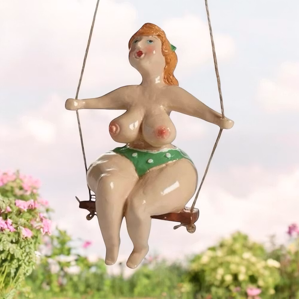 Betsy på gunga
