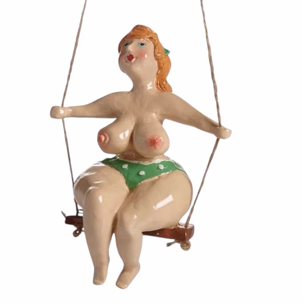 Betsy på gunga